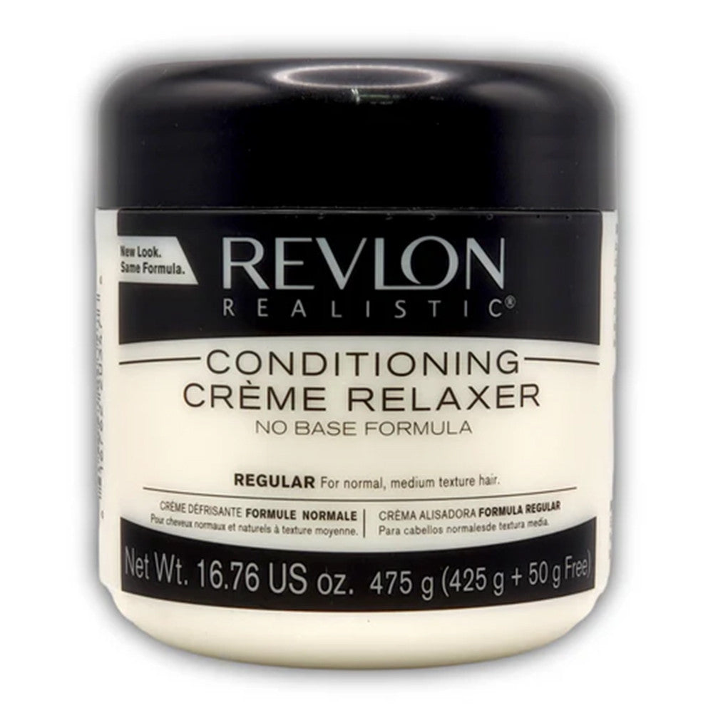 Revlon Realistic Conditioning Creme Hair Relaxer, Regular, 16.76 Oz